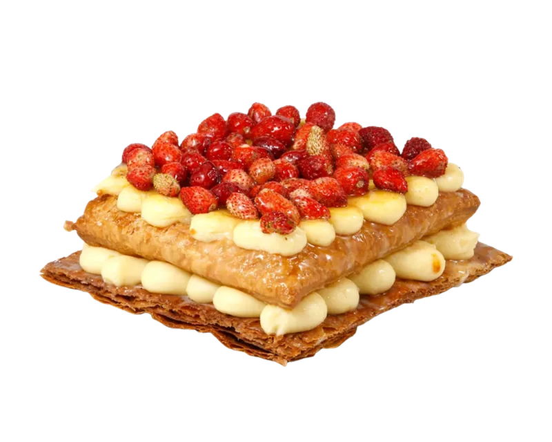 Crema amb maduixetes
