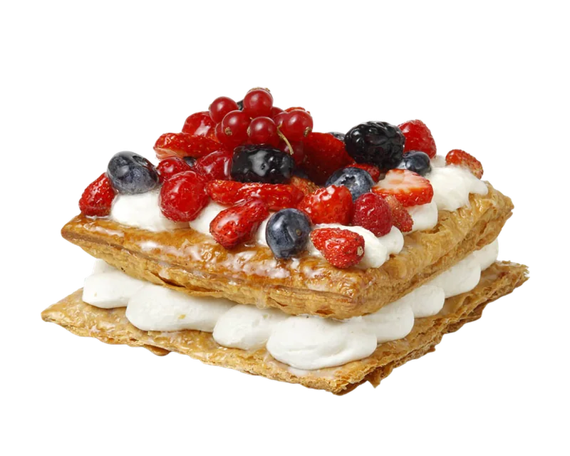 Nata amb fruits vermells
