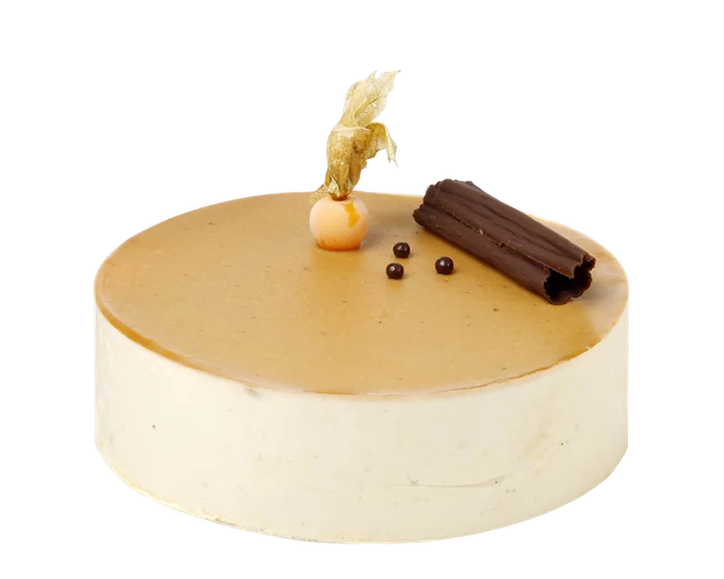 Mousse de torró amb trufa de cafè