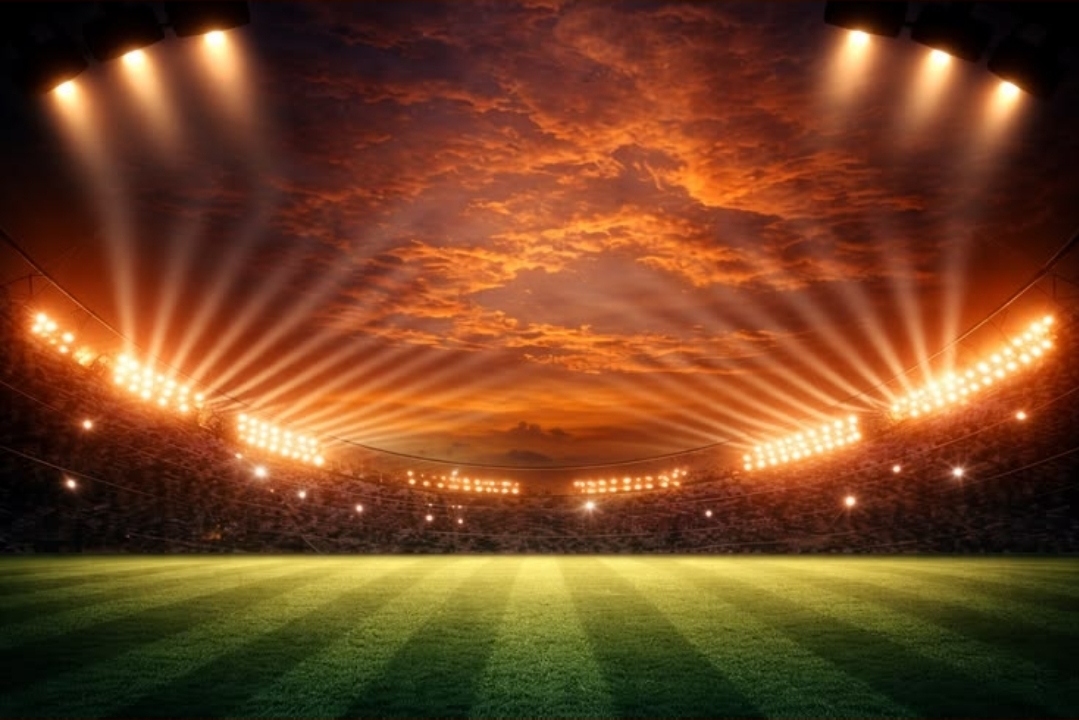 Estadi il·luminat — viu la Champions League i el Mundial 2026 a Miles Barcelona prop del metro Universitat